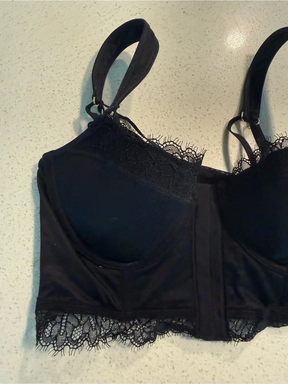 Aerie Showoff shine eyelash bra 34b